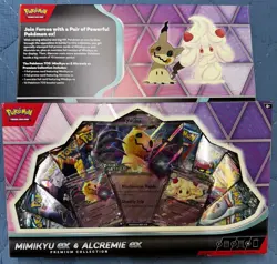 Pokemon TCG Mimikyu ex & Alcremie ex Premium Collection - Sealed - LOT OF 2 - Image 1
