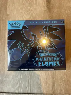 Pokemon Mega Evolution Phantasmal Flames Elite Trainer Box ETB sealed - Image 1