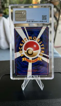 Misty's Cloyster Pokemon 1998 Japanese Gym Booster 1 No. 091 Non Holo CGC Mint9 - Image 2