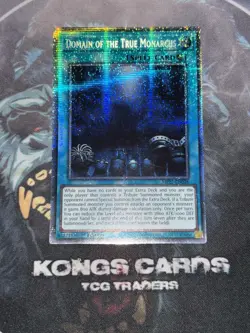 Yu-Gi-Oh MP25-EN026 Domain of the True Monarch Starlight Rare - Image 1