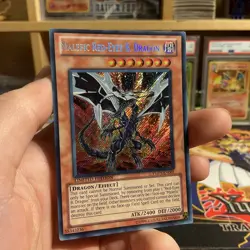 YuGiOh - Malefic Red-Eyes B. Dragon YMP1-EN001 Secret Rare NM+ Euro Print - Image 1