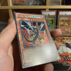 YuGiOh - Malefic Red-Eyes B. Dragon YMP1-EN001 Secret Rare NM+ Euro Print - Image 3