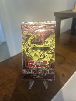 Yu-Gi-Oh! TCG Flaming Eternity 1st Edition Booster Pack - Image 1