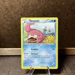 2016 Pokemon Card XY Breakpoint Slowpoke 19/122 - Image 1