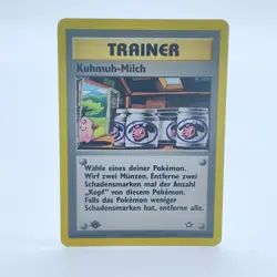 Pokemon TCG Card - Trainer - Cow's Milk - 101/111 - 1st Edition German - Image 1