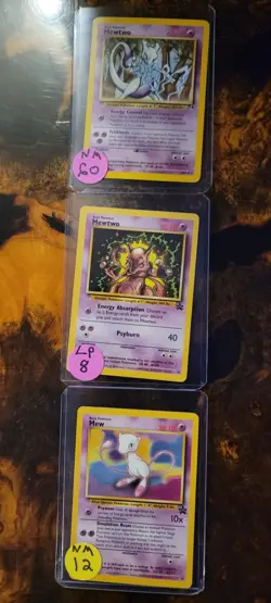 Vintage Mew & Mewtwo Pokemon Card Lot!!! 🔥 - Image 1