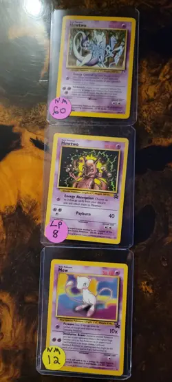 Vintage Mew & Mewtwo Pokemon Card Lot!!! 🔥 - Image 3