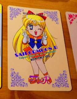 SAILORMOON R PP PART 4 JAPANESE CARDDASS CARD REG CARTE 185 MADE IN JAPAN ** - Image 1