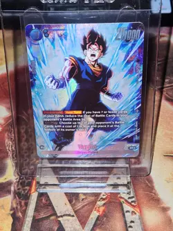 DBS Dragon Ball FB02-061 Vegito Alternate Art SR Super Rare Card NM Fusion World - Image 1