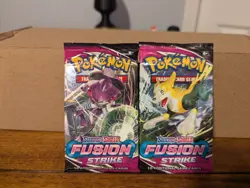 Pokemon TCG Fusion Strike TWO Booster Packs - 20 Cards Factory Sealed - Image 1