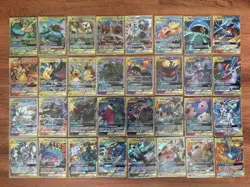 [US SELLER] Pokemon Chinese Tag Team GX Full Set of 32 Cards Sun&Moon RR Lot - Image 1