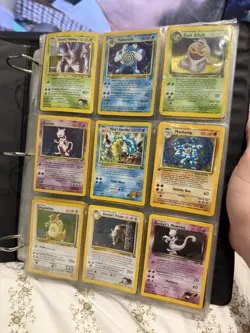 Pokemon Vintage WOTC Binder Filled with Holos and Rare Cards - Image 2
