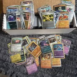 1000 + Holo Reverse Holo Pokemon Cards Celebrations, Phantasmal, Evolutions Bulk - Image 1
