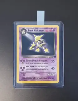Pokemon Dark Alakazam TCG Team Rocket 18/82 Non-Holo Card - Image 1