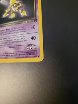 Pokemon Dark Alakazam TCG Team Rocket 18/82 Non-Holo Card - Image 5