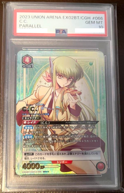 PSA 10 UNION ARENA C.C. Code Geass Parallel 2 Star 066 2023 Japanese Card - Image 1