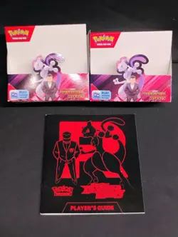 Pokemon TCG: (2) Destined Rivals Booster SV Display EMPTY Box NO Packs NO Cards - Image 2