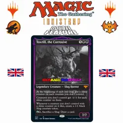 MTG Toxrill, the Corrosive INNISTRAD: DOUBLE FEATURE ENGLISH NM Rastrotoxico... - Image 1