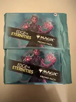 2x Promo Pack Magic The Gathering Edge Of Eternities English New Sealed MTG - Image 1