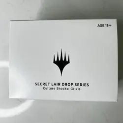 MTG Secret Lair Drop Series Factory Sealed Culture Shocks Grixis TCG - Image 1