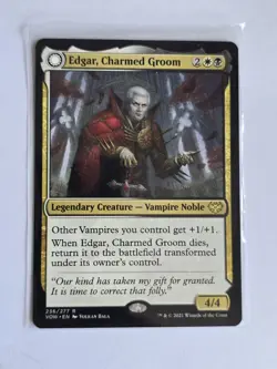 Edgar, Charmed Groom - Innistrad Crimson Vow (MTG) NM - Image 1