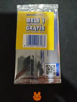 Pokemon Indomilk Promo Sealed Pack TCG Pikachu fuecoco Stamped Pokemon Indonesia - Image 2