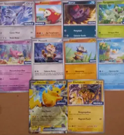 Pokemon Indomilk Promo Sealed Pack TCG Pikachu fuecoco Stamped Pokemon Indonesia - Image 3