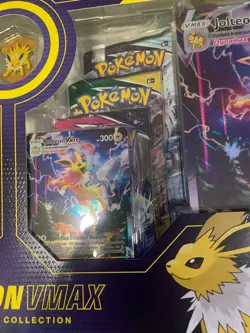 2022 Pokemon TCG Jolteon VMAX Premium Collection Box Factory Sealed - Image 4