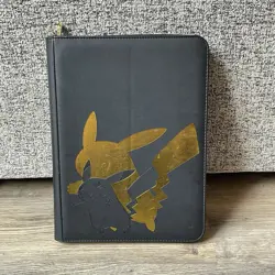 Ultra PRO Elite Series: Pikachu 9 Pocket Zippered Pro-Binder for Pokemon - Image 1