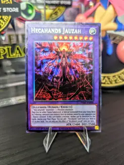 Yu-Gi-Oh! Hecahands Jauzah (CR) Collector's Rare PHRE-EN006 - Image 1