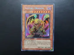 Yugioh - Victory Dragon JUMP-EN011 Secret Rare Promo - Image 1
