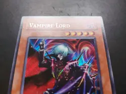 Yugioh - Vampire Lord DCR-000 Secret Rare - Image 4