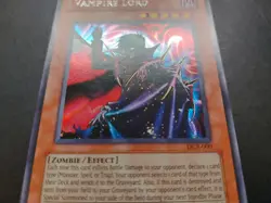 Yugioh - Vampire Lord DCR-000 Secret Rare - Image 5
