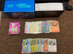 Pokemon Card Lot + Journey Together Elite Trainer Box (ETB) 500+ Cards & Extras - Image 1