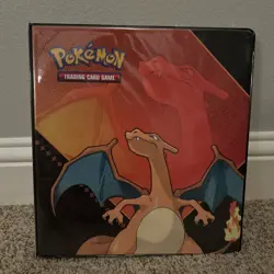 Multicolor Collectible Pokemon TCG Sports Trading Cards Binder Filled With Cards - Image 1