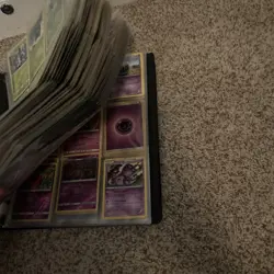 Multicolor Collectible Pokemon TCG Sports Trading Cards Binder Filled With Cards - Image 2