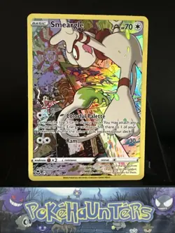 Pokemon Card Smeargle TG10/TG30 Silver Tempest Full Art Character Holo Rare NM - Image 1
