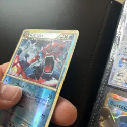 Gyarados 123/123 HeartGold SoulSilver Shiny Reverse Holo Rare Pokemon Card DMG - Image 4