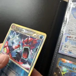 Gyarados 123/123 HeartGold SoulSilver Shiny Reverse Holo Rare Pokemon Card DMG - Image 5