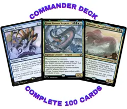 Koma, Cosmos Serpent/Serpents Typal/Custom Commander/EDH Deck 100 Cards MTG - Image 1