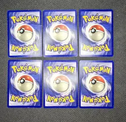 1999 Fossil 1st Edition 6 Card Lot! Slowbro, Sandslash + More! Non-Holo LP-MP - Image 2