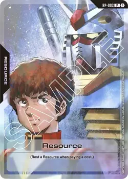 Gundam Card Game Resource Cards - 10 Foil GCG Resource Promo Cards In ENGLISH!! - Image 4