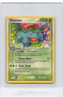 Venusaur 28/100 - Rare - NON-HOLO - Crystal Guardians - 2006 Pokemon Card - HP - Image 1