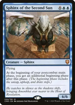 Sphinx of the Second Sun *** FOIL *** - MTG CMR Commander Legends - NM/MINT - Image 1