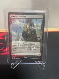 MTG Zendikar Rising Wooded Foothills 004/030 - Image 1