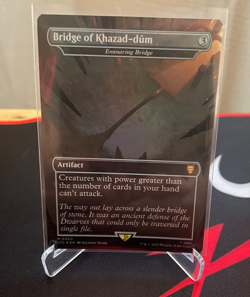 MTG Bridge Of Khazad-Dum Ensnaring #0350 Foil LOTR - Image 1