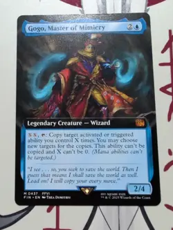 MTG: Gogo, Master of Mimicry | Extended Art | NM - Image 1