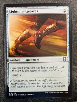 Lightning Greaves - Modern Horzions 3 Commander (MTG) - Image 1