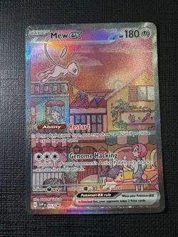 2023 Pokemon SVP EN 151 Mew Ex Black Star Promo SIR 053 NM UPC - Image 1