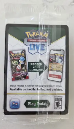 Pokemon Tcg Lillie's Clefairy SVP 195 Journey Together Promo Pack Sealed New - Image 2